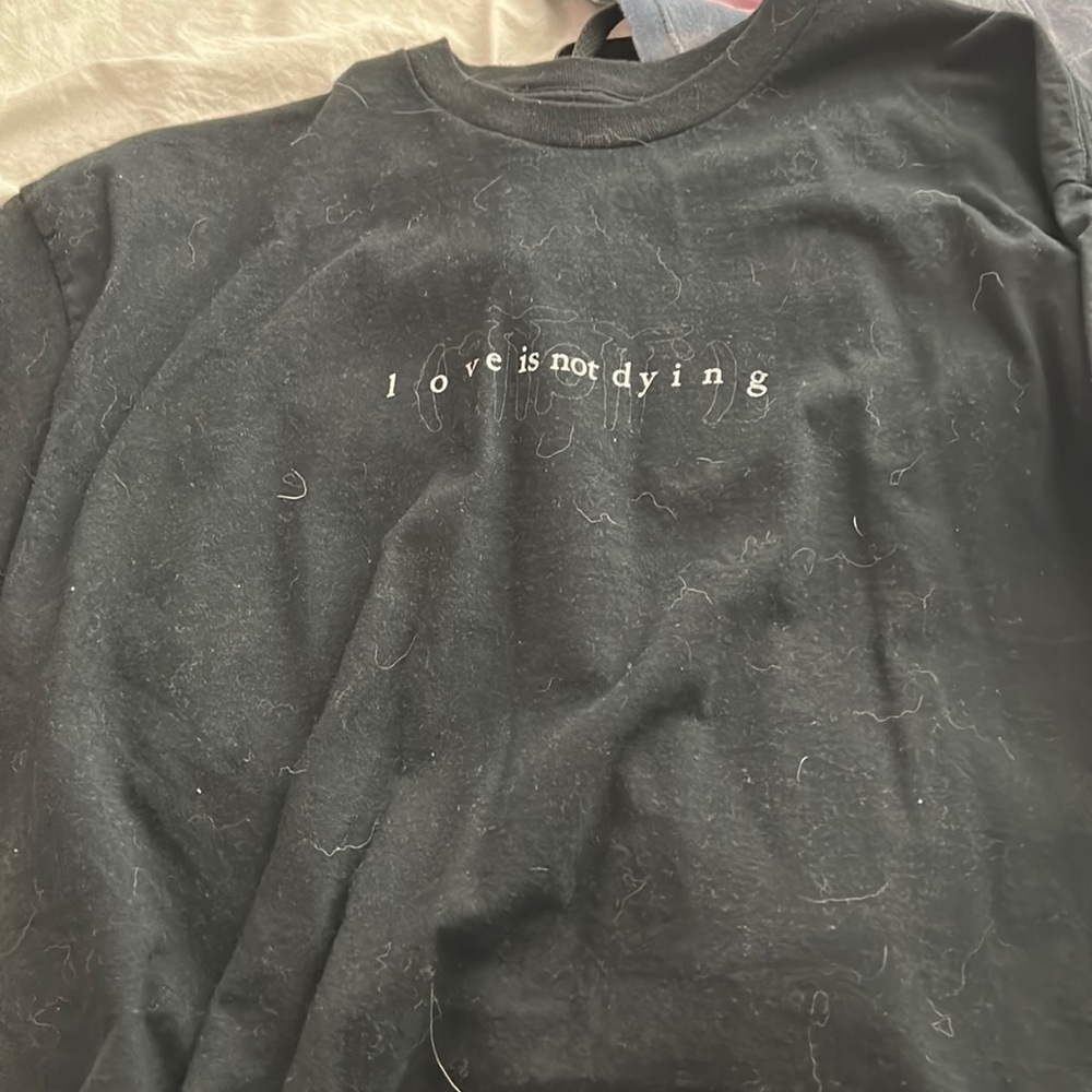 Jeremy Zucker Love is not dying shirt